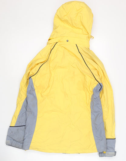 Traveler Women's Yellow Parka Jacket, Size 2, Waterproof