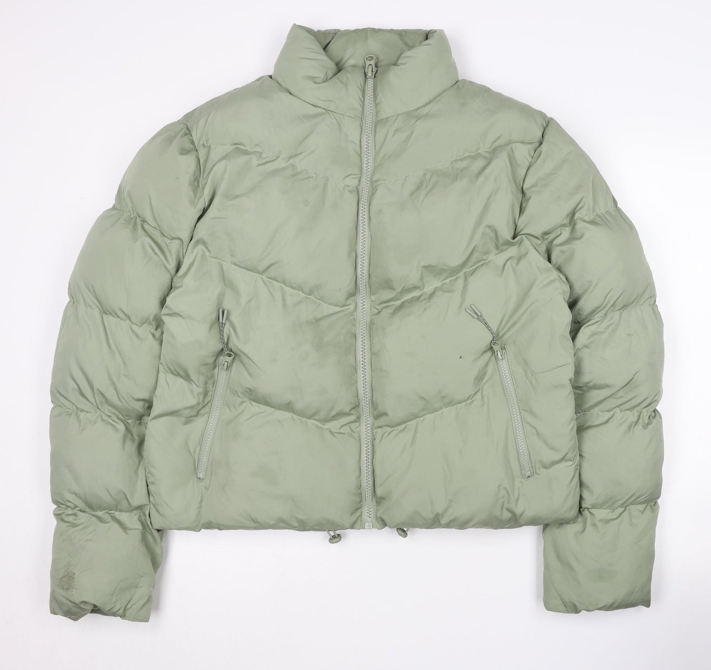 ASOS DESIGN Women's Green M Puffer Jacket