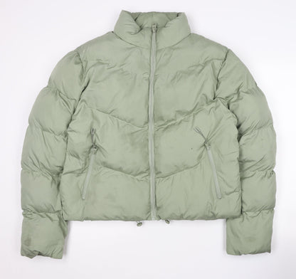 ASOS DESIGN Women's Green M Puffer Jacket