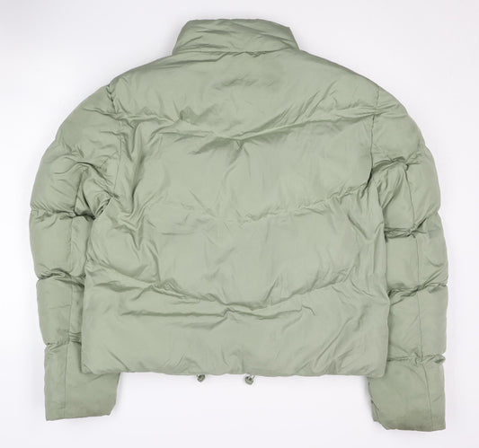 ASOS DESIGN Women's Green M Puffer Jacket