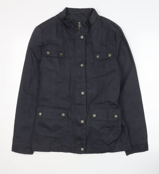 Therapy Women's Black Belted Casual Jacket Size 12