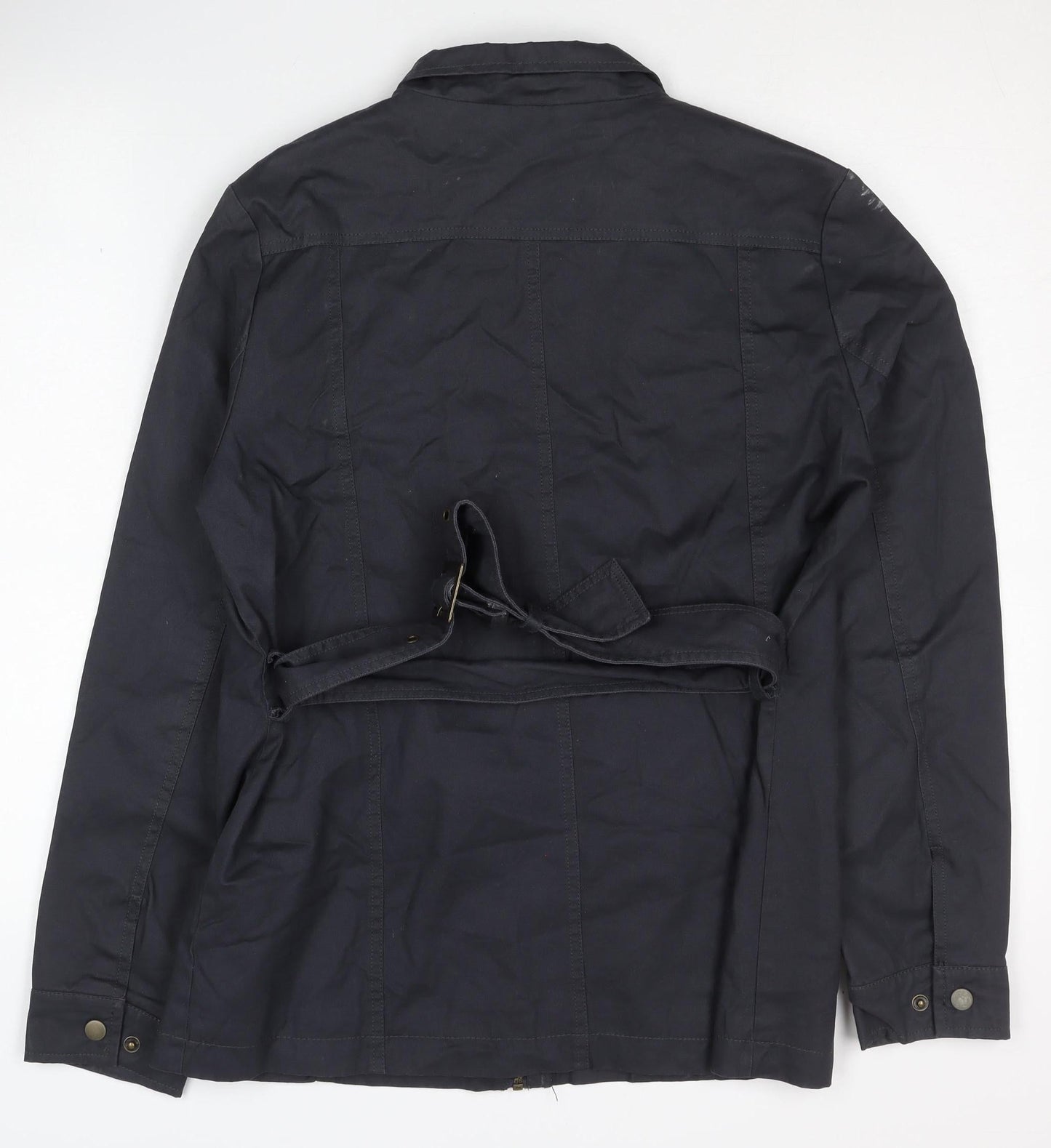 Therapy Women's Black Belted Casual Jacket Size 12