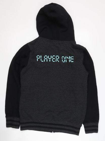Independent Men's Black S Full Zip Hoodie Movie Theme