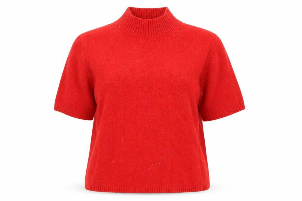 Womens UK Size L Marks and Spencer Red Pullover Jumper