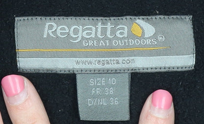 Regatta Women's Black Fleece Size 10 Lightweight Active