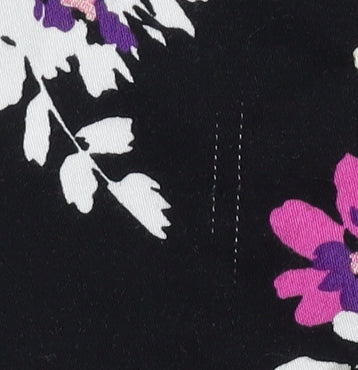 Aphorism Women's Black Floral Pencil Skirt Size 18