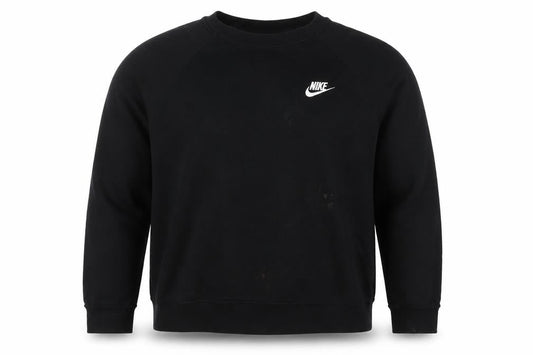 Mens UK Size L Nike Black Pullover Sweatshirt