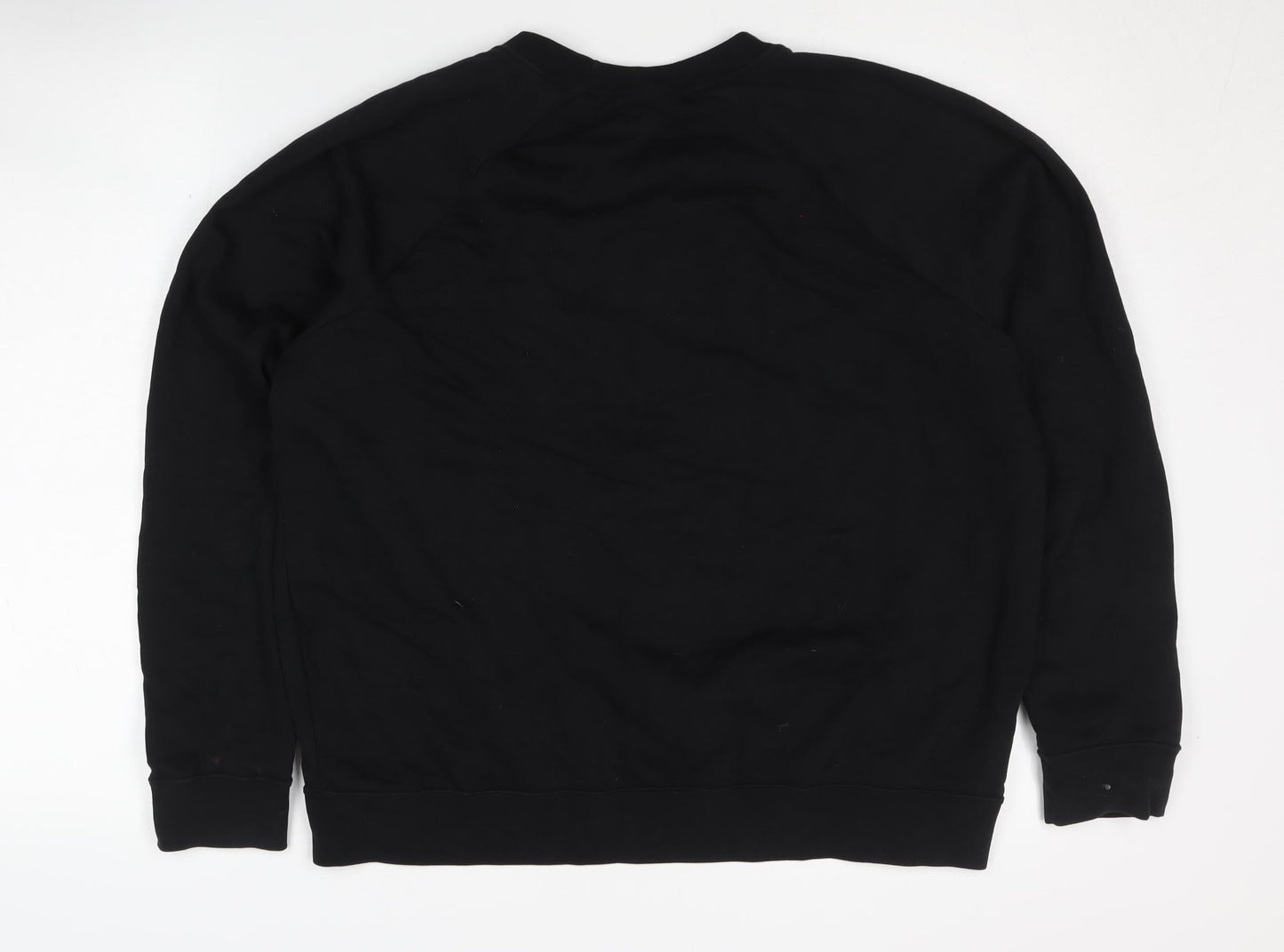 Mens UK Size L Nike Black Pullover Sweatshirt