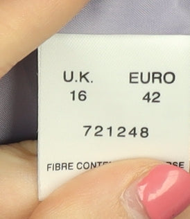 Eastex Women's Purple Blazer Size 16