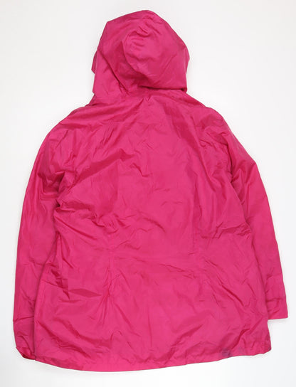 Decathlon Women's Pink XL Hooded Jacket