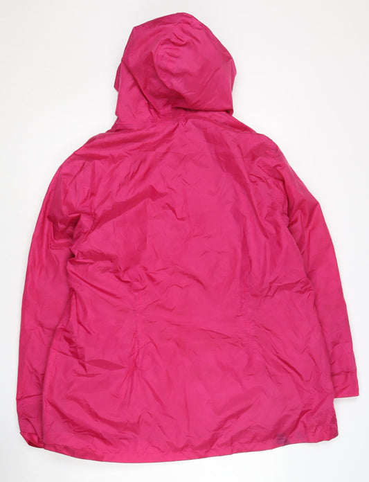 Decathlon Women's Pink XL Hooded Jacket