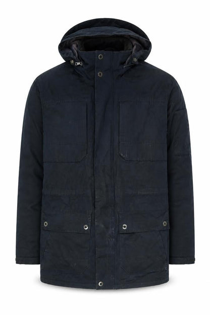 Mens UK Size M Marks and Spencer Blue Parka Coat