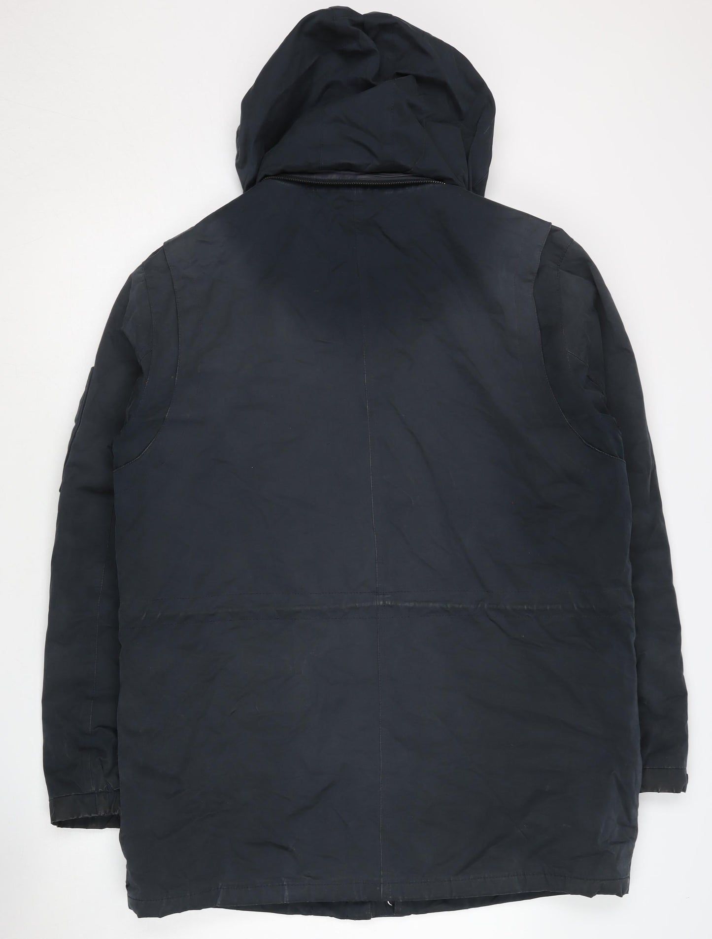 Mens UK Size M Marks and Spencer Blue Parka Coat