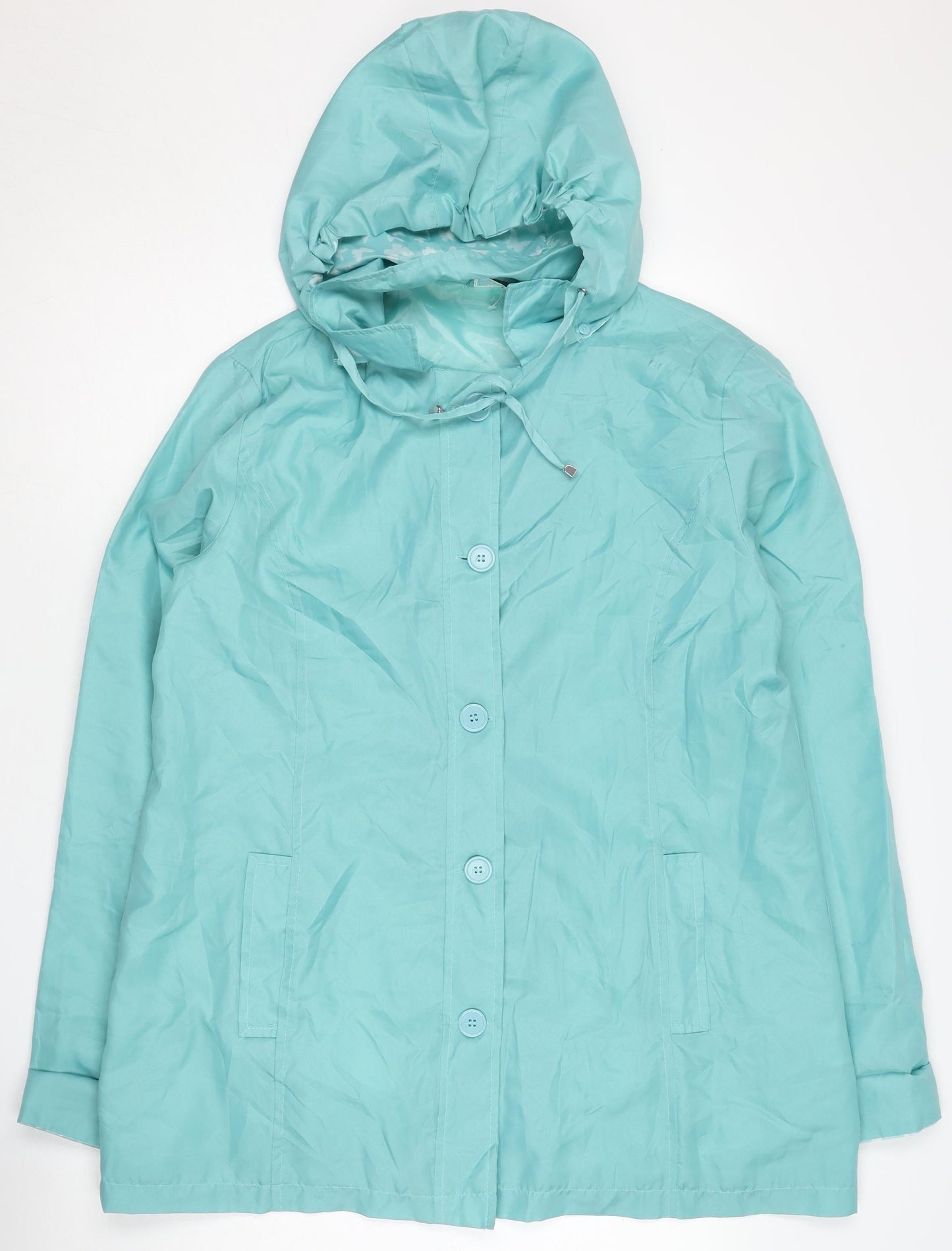Womens UK Size 16 Anne De Lancay Blue Basic Jacket