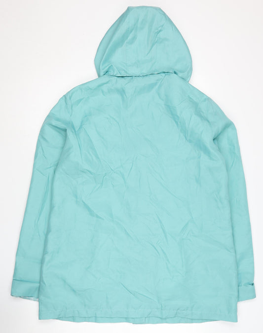 Womens UK Size 16 Anne De Lancay Blue Basic Jacket