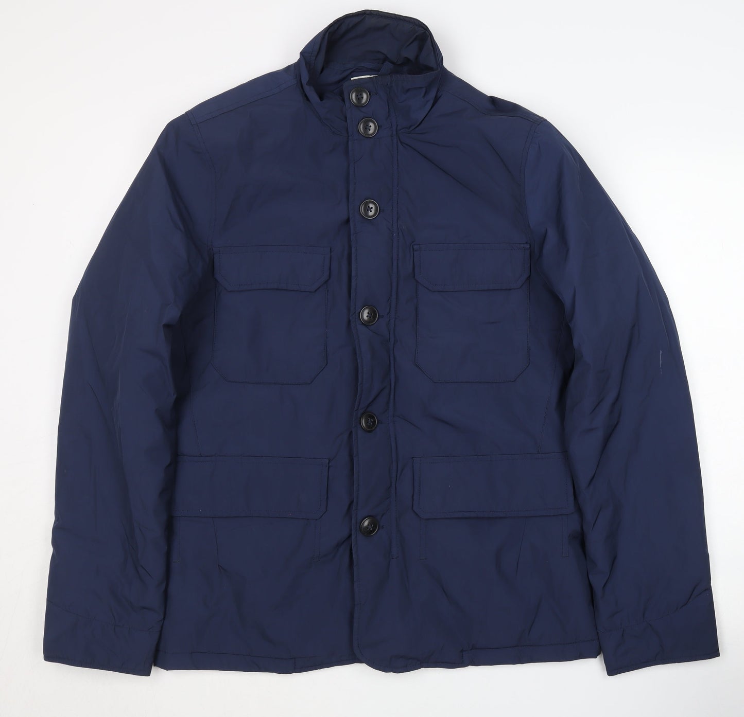 Mens UK Size S Boden Blue Military Jacket