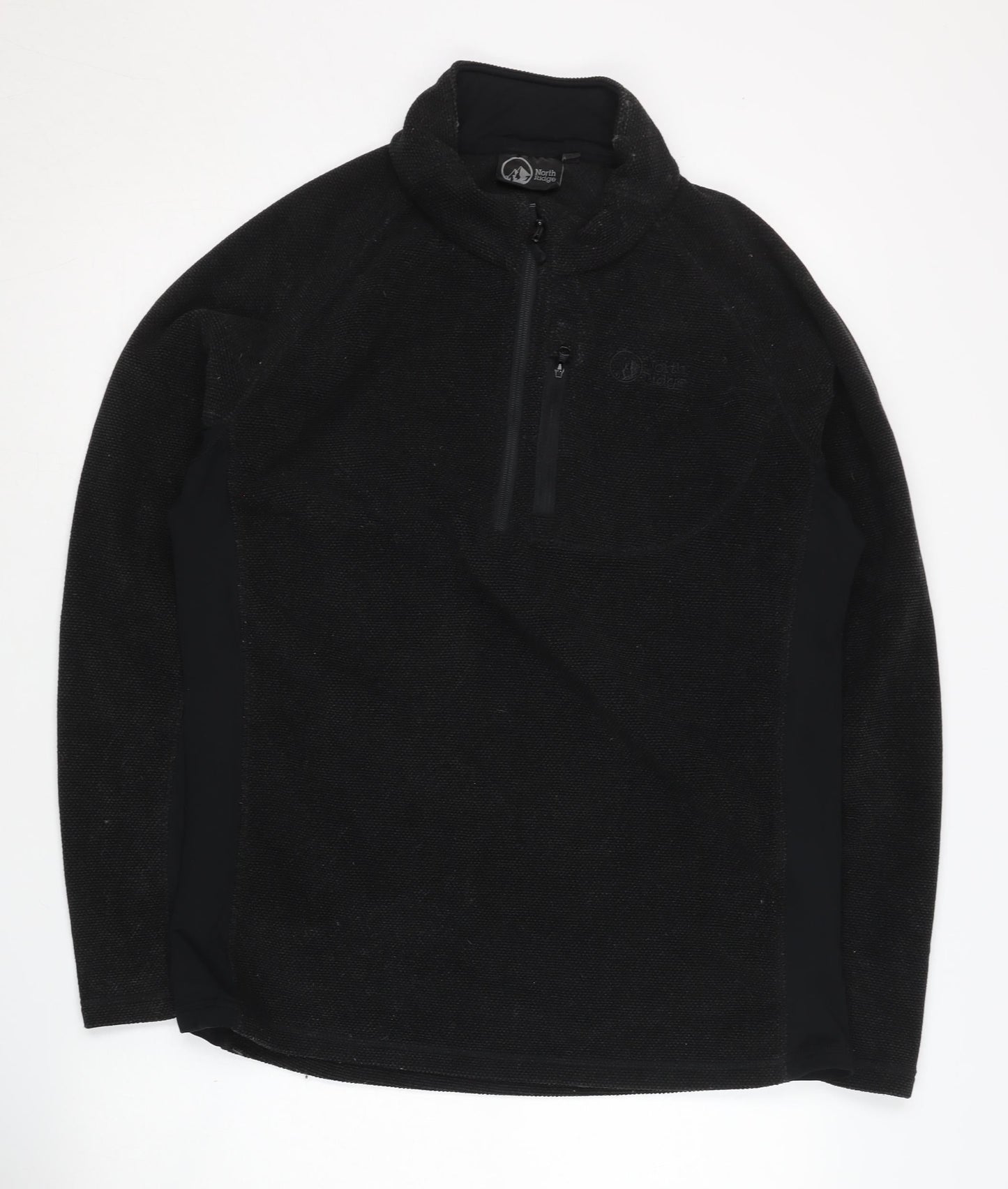 Mens UK Size M North Ridge Black Full Zip Sweatshirt