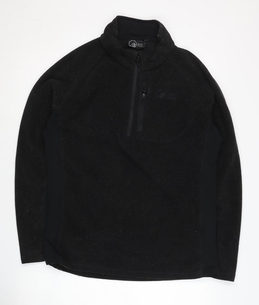 Mens UK Size M North Ridge Black Full Zip Sweatshirt