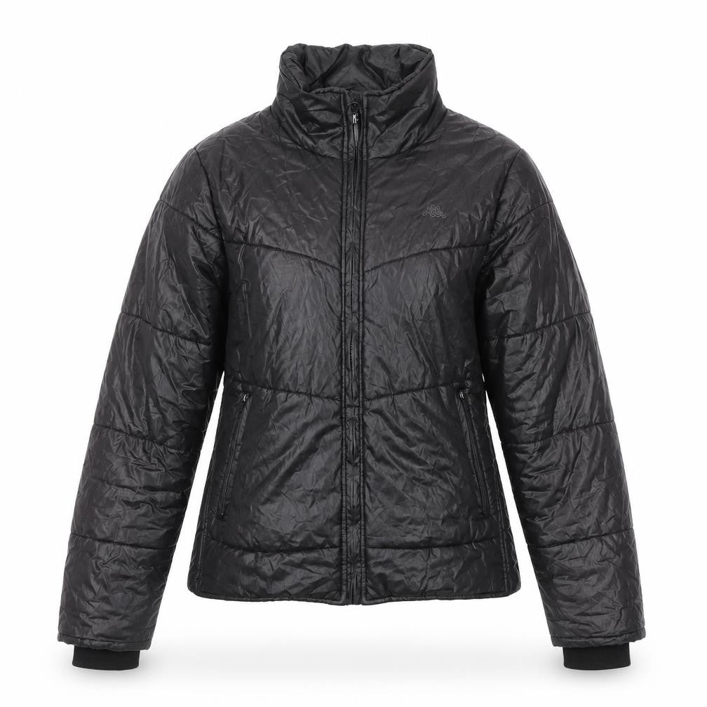 Unisex Adults UK Size M Kappa Black Puffer Jacket