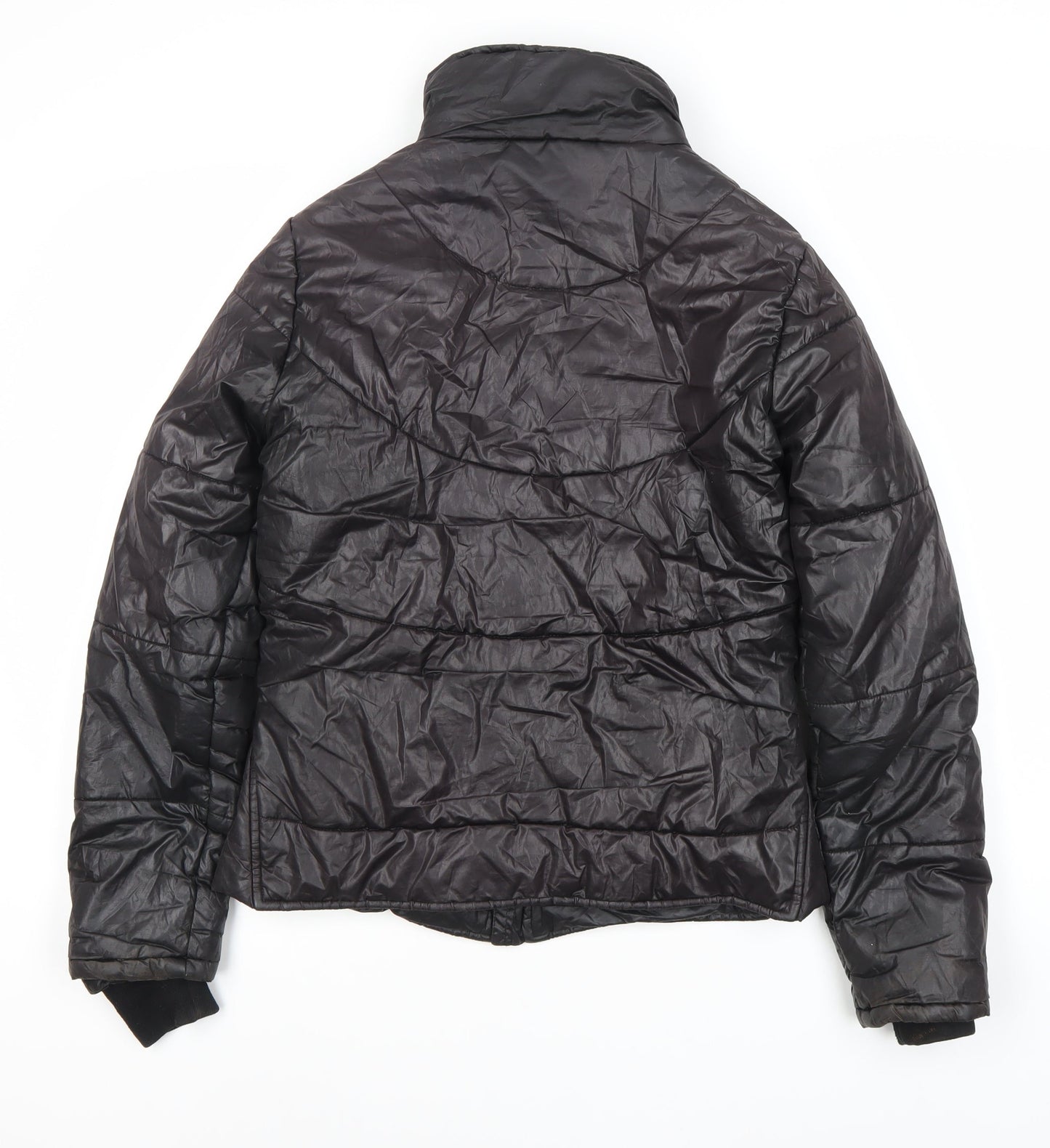 Unisex Adults UK Size M Kappa Black Puffer Jacket