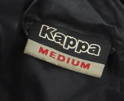 Unisex Adults UK Size M Kappa Black Puffer Jacket