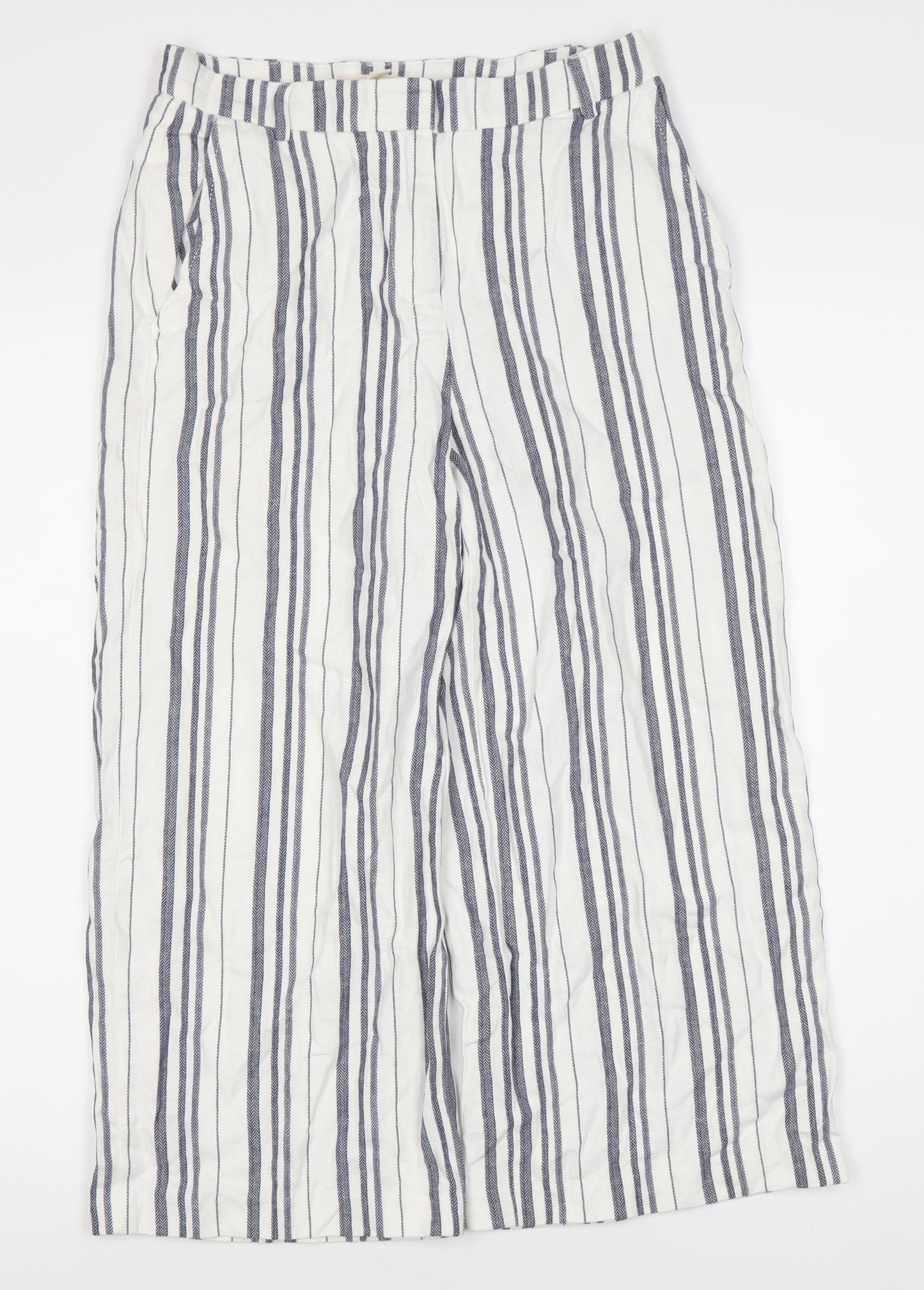 Womens UK Size 4 Esprit Relaxed Fit Casual Multicoloured Trousers