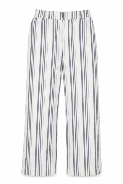 ESPRIT Women's Multicoloured Striped Trousers Size 4