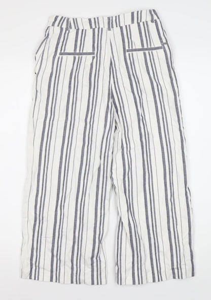 Womens UK Size 4 Esprit Relaxed Fit Casual Multicoloured Trousers