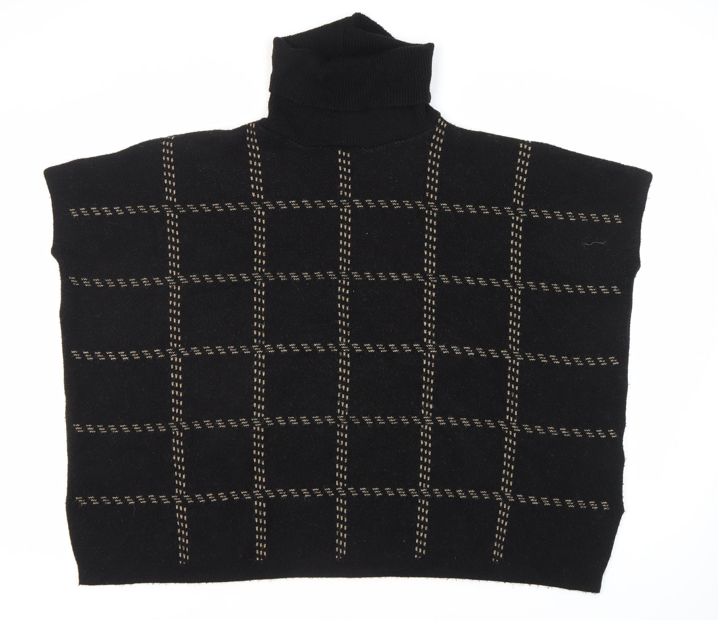 Womens UK Size S New Look Black Pullover Jumper