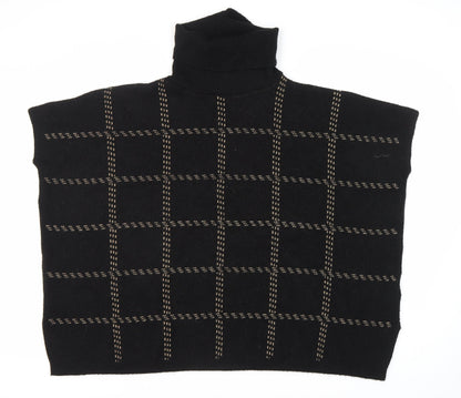 Womens UK Size S New Look Black Pullover Jumper