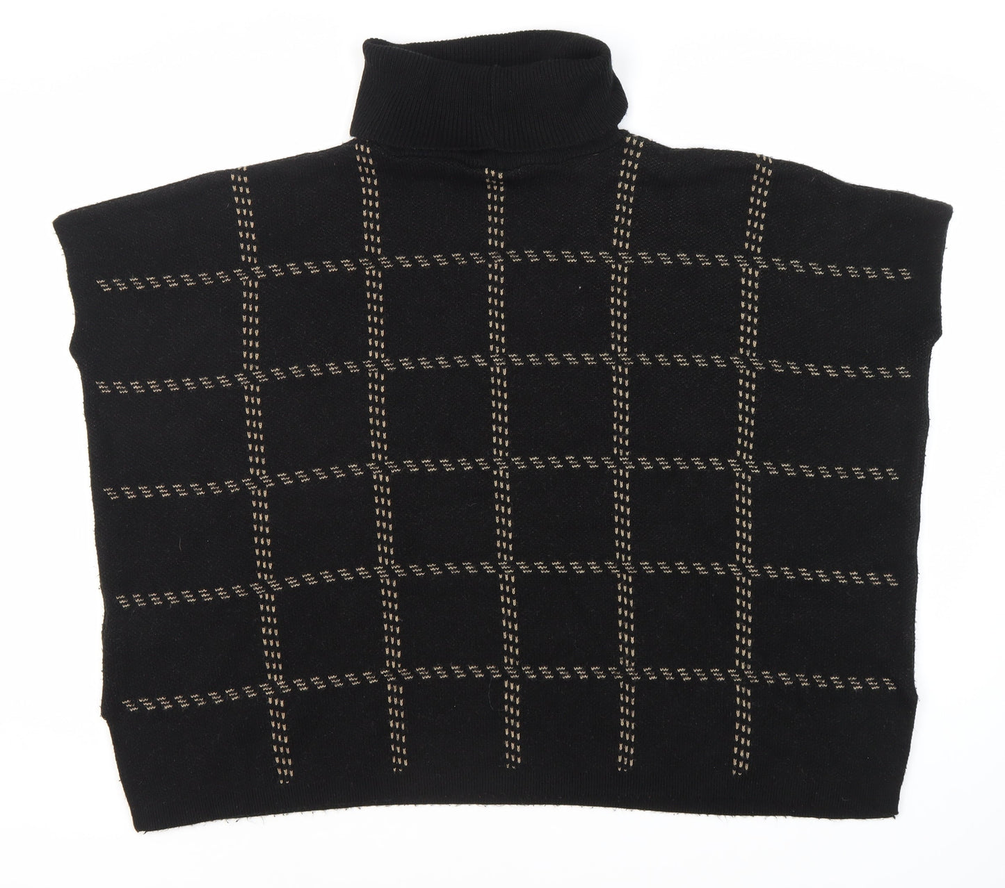 Womens UK Size S New Look Black Pullover Jumper