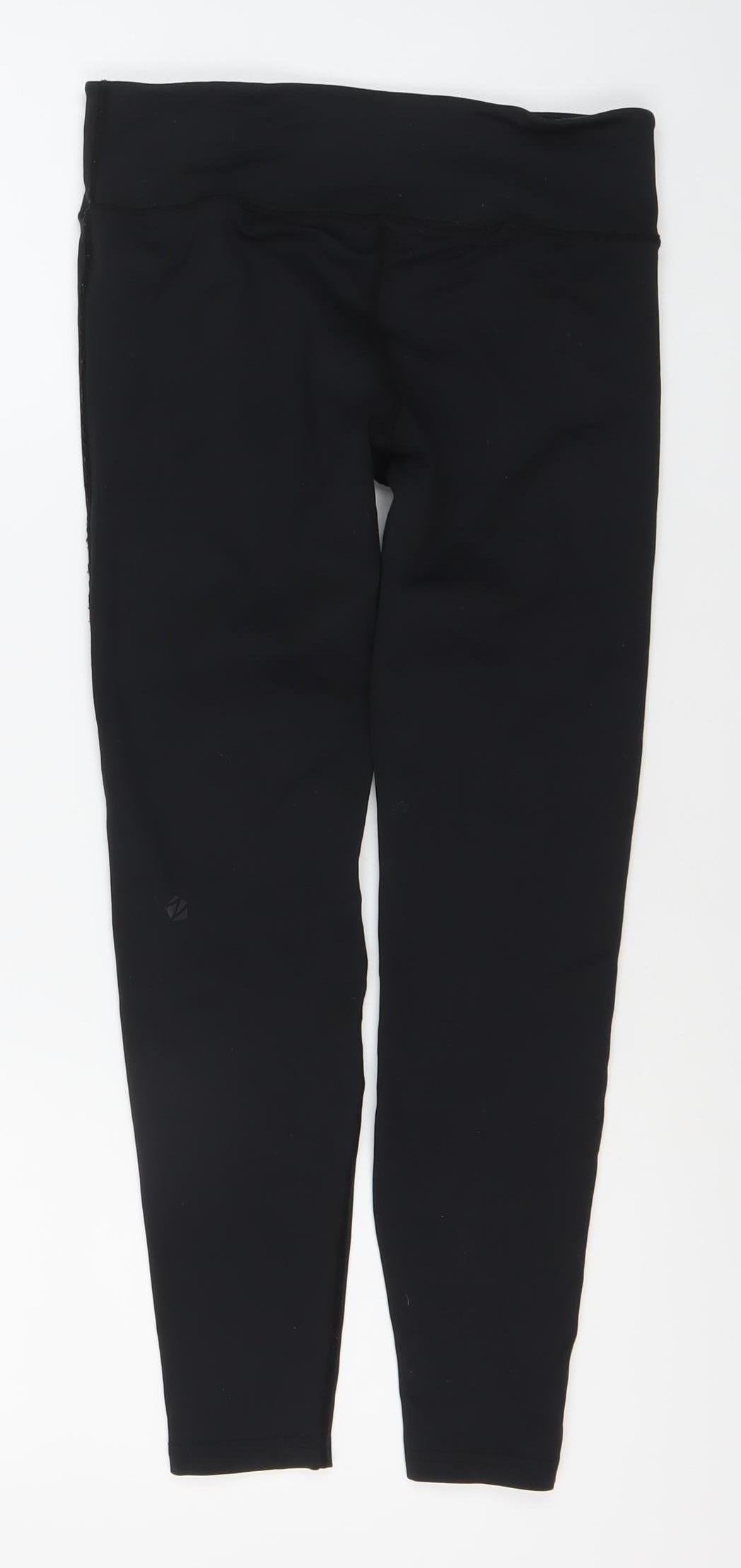 Zakti Women's Black XS Leggings for Workout and Comfort