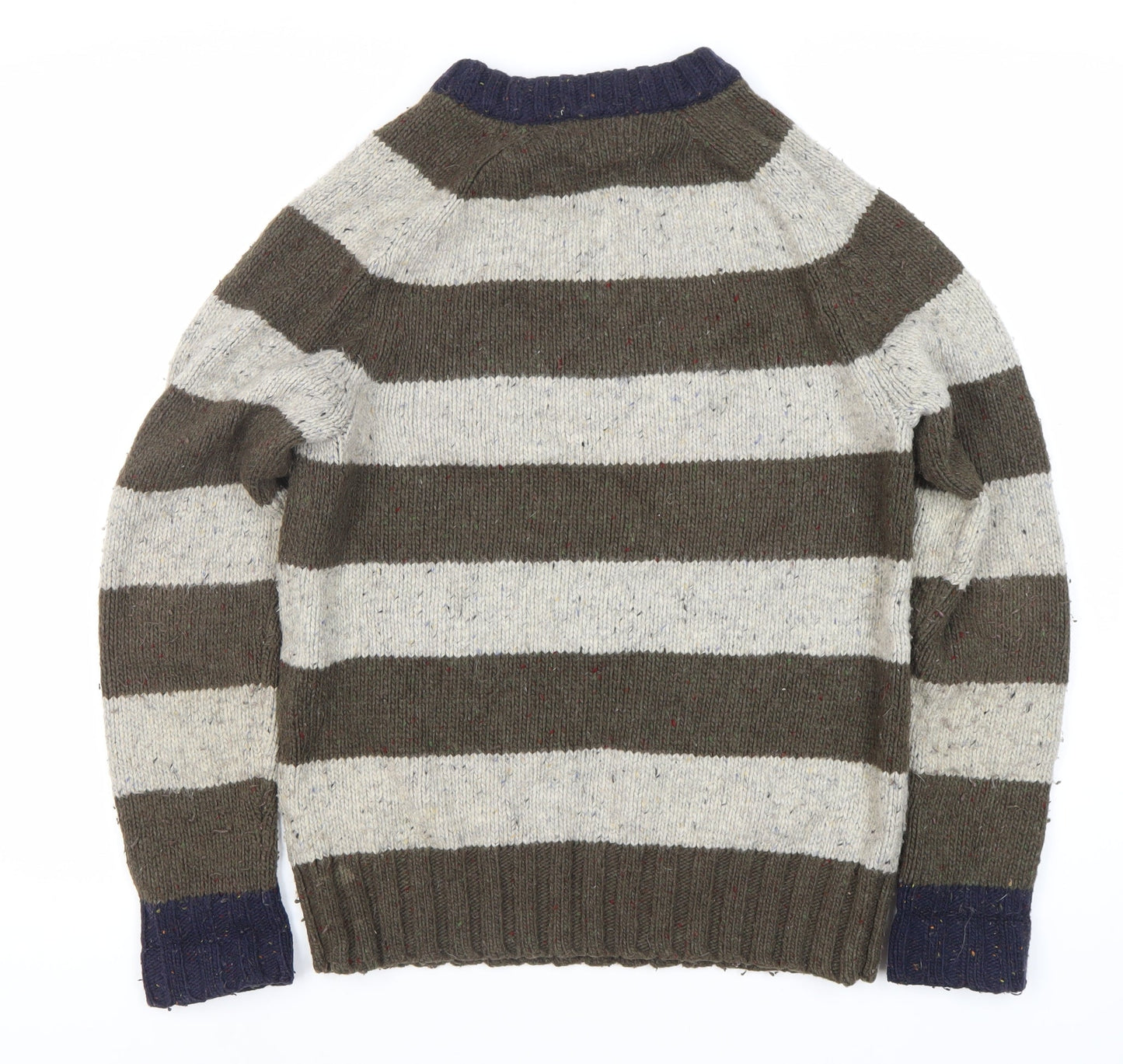 John Partridge Men's Multicoloured Stripe Jumper M