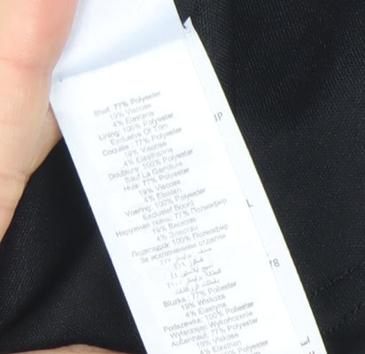 New Look Women's Black Sequin Skirt Size 6