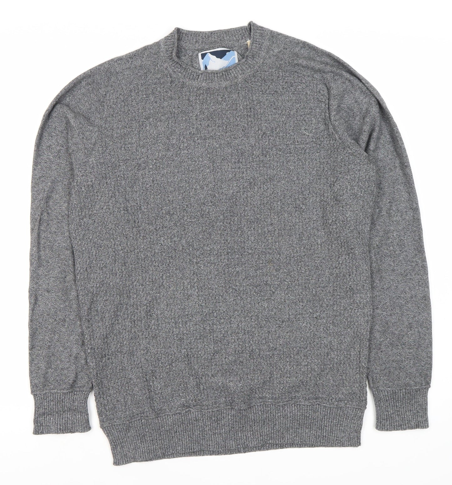 Matalan Men's Grey Medium Crew Neck Pullover Jumper