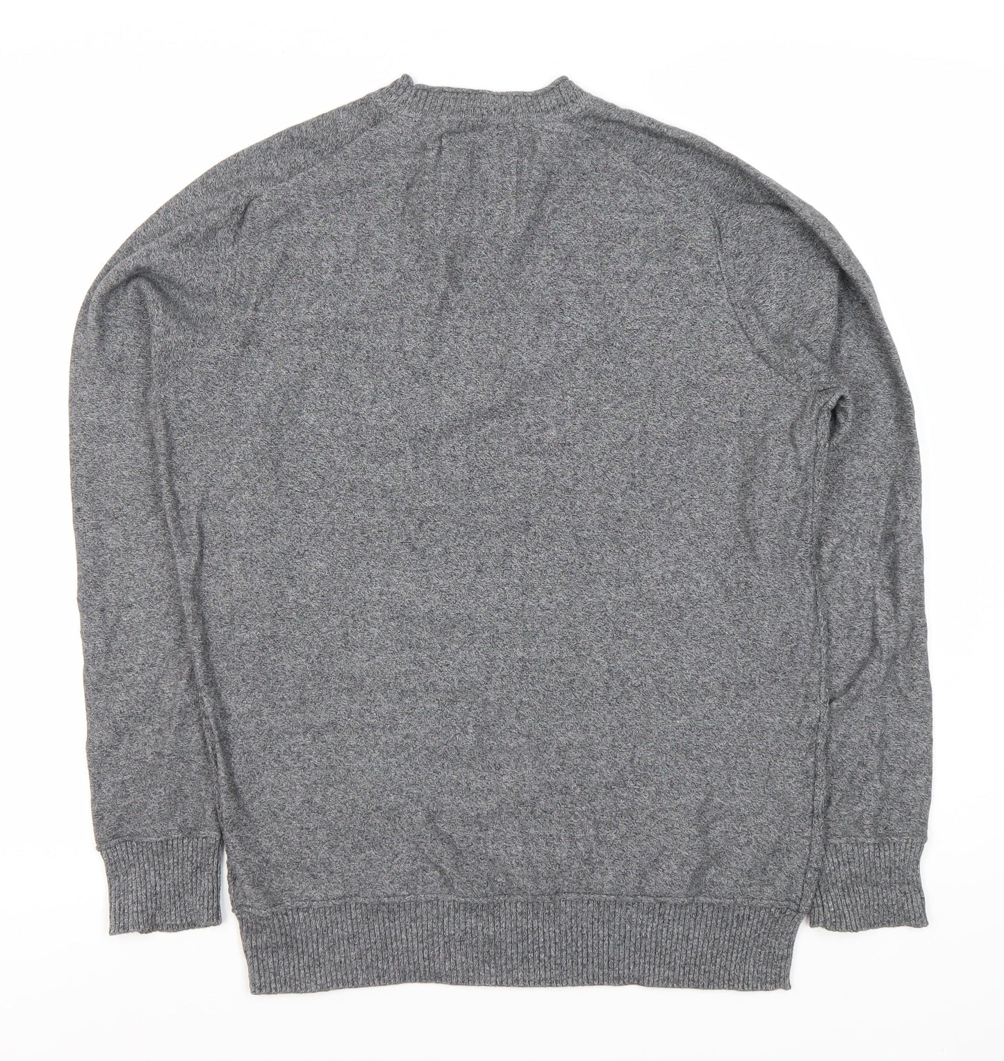 Matalan Men's Grey Medium Crew Neck Pullover Jumper
