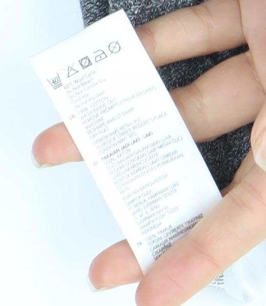 Matalan Men's Grey Medium Crew Neck Pullover Jumper