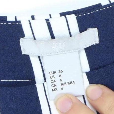Womens UK Size 8 H&M   Blue Trousers