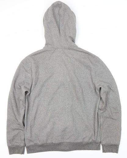 Topman Grey Full Zip Hoodie - Size S