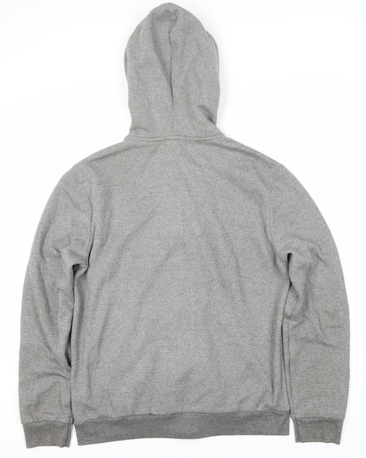 Topman Grey Full Zip Hoodie - Size S