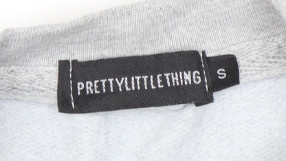 PrettyLittleThing Grey Women's Sweatshirt S