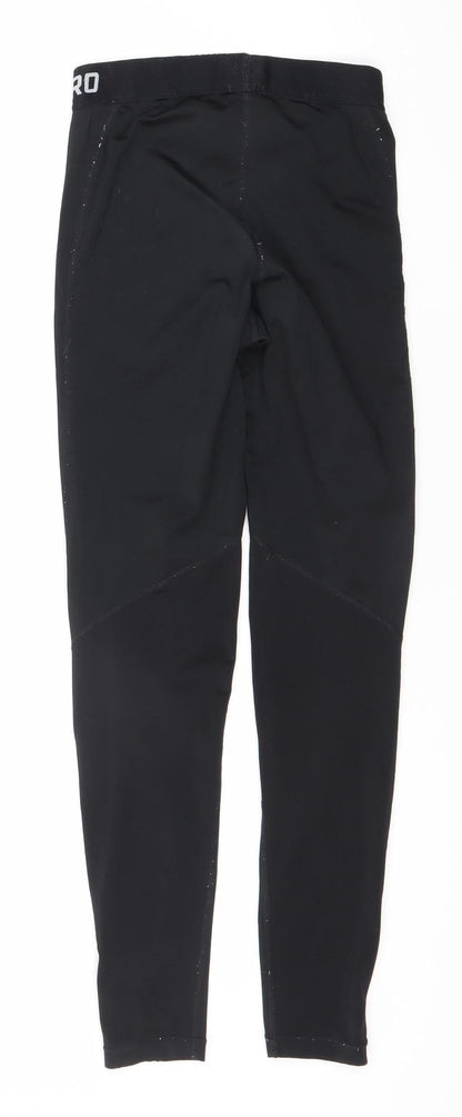 Nike Unisex Black XS Dri-FIT Activewear Leggings