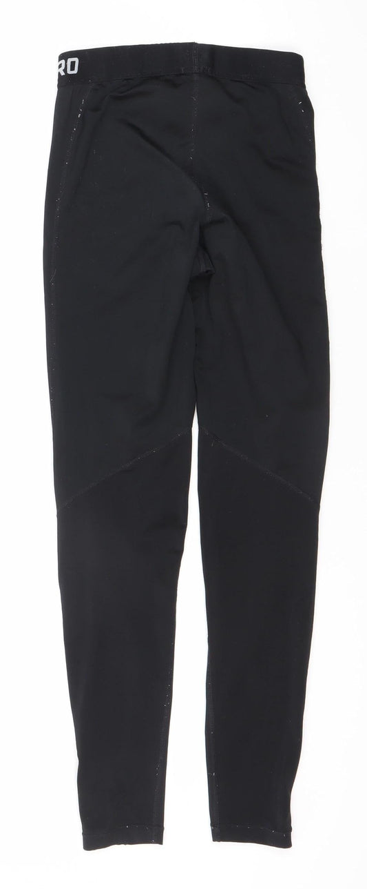 Nike Unisex Black XS Dri-FIT Activewear Leggings