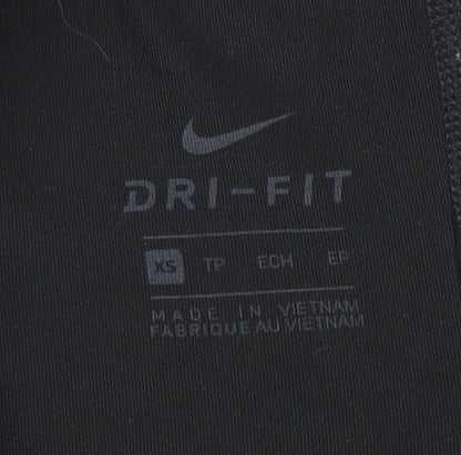 Nike Unisex Black XS Dri-FIT Activewear Leggings