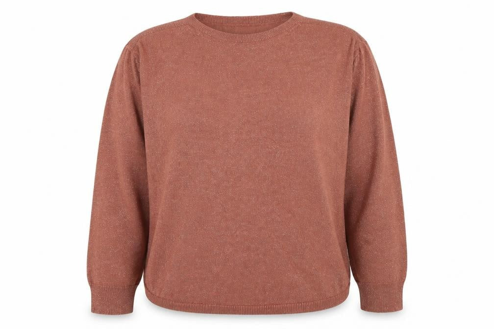 Womens UK Size M Oasis Brown Pullover Jumper