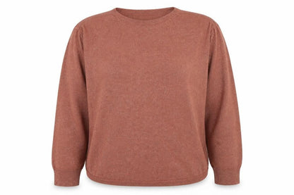Womens UK Size M Oasis Brown Pullover Jumper