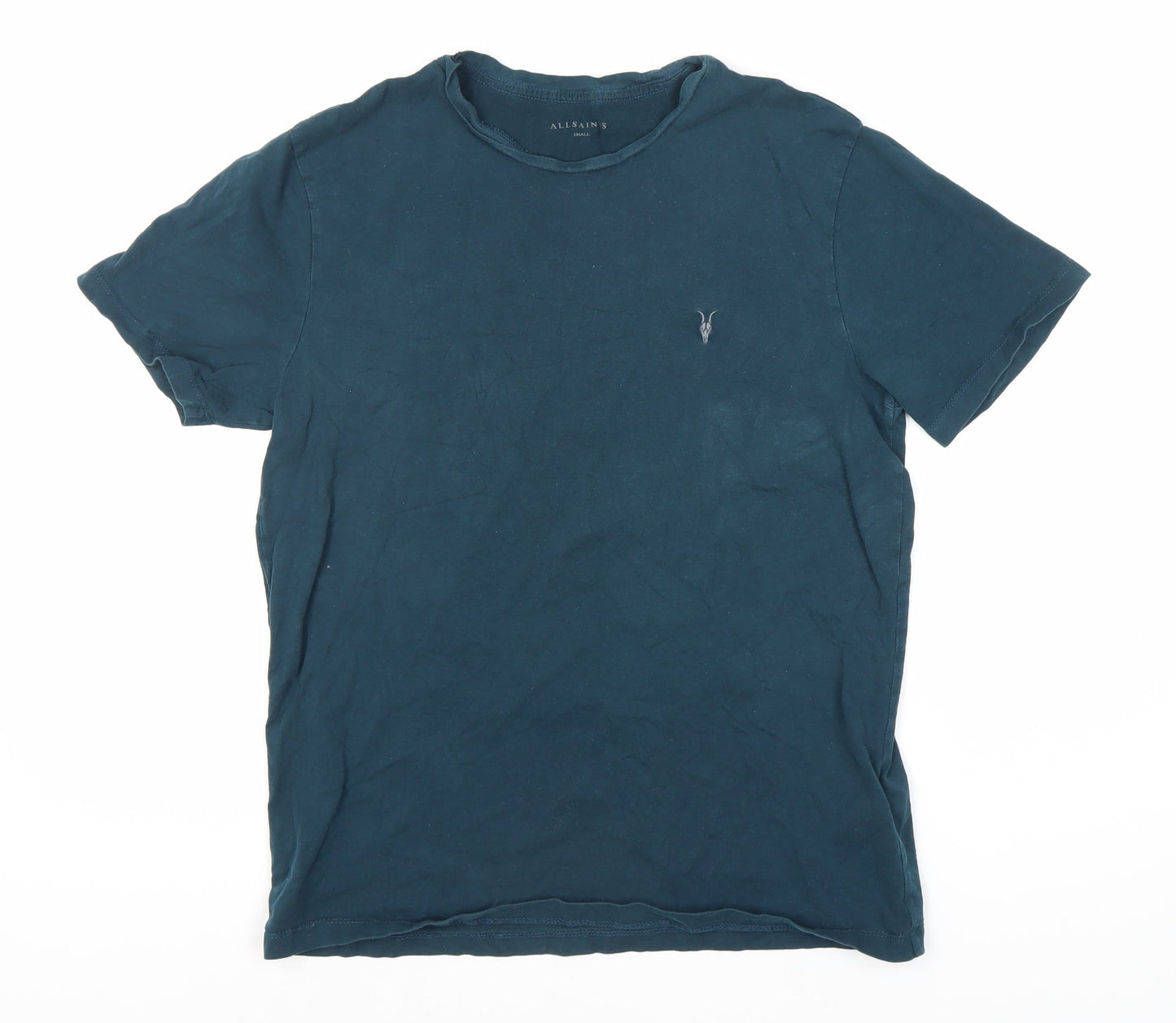 Mens UK Size S AllSaints Blue  T-Shirt