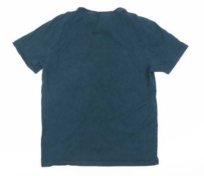 Mens UK Size S AllSaints Blue  T-Shirt
