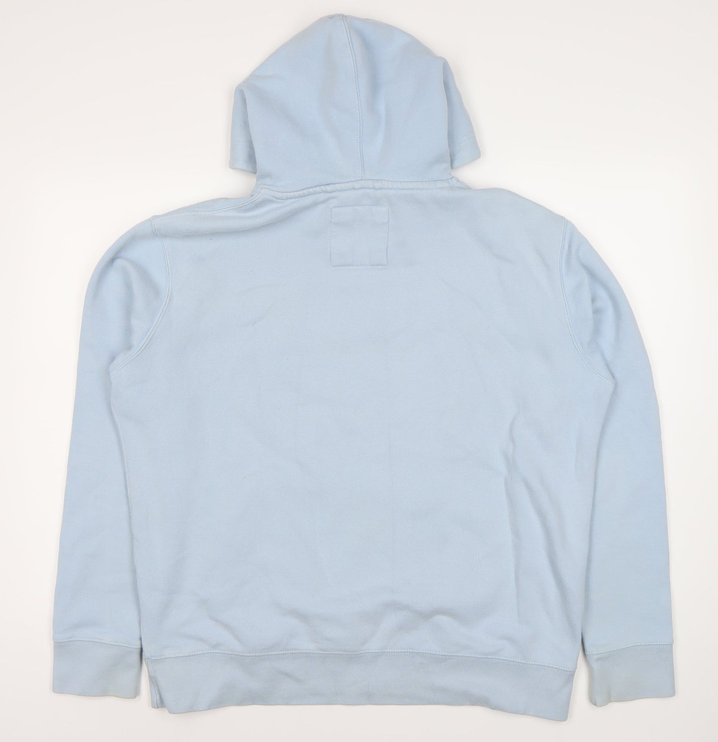Unisex Adults UK Size 12 Pull&Bear Blue Pullover Hoodie