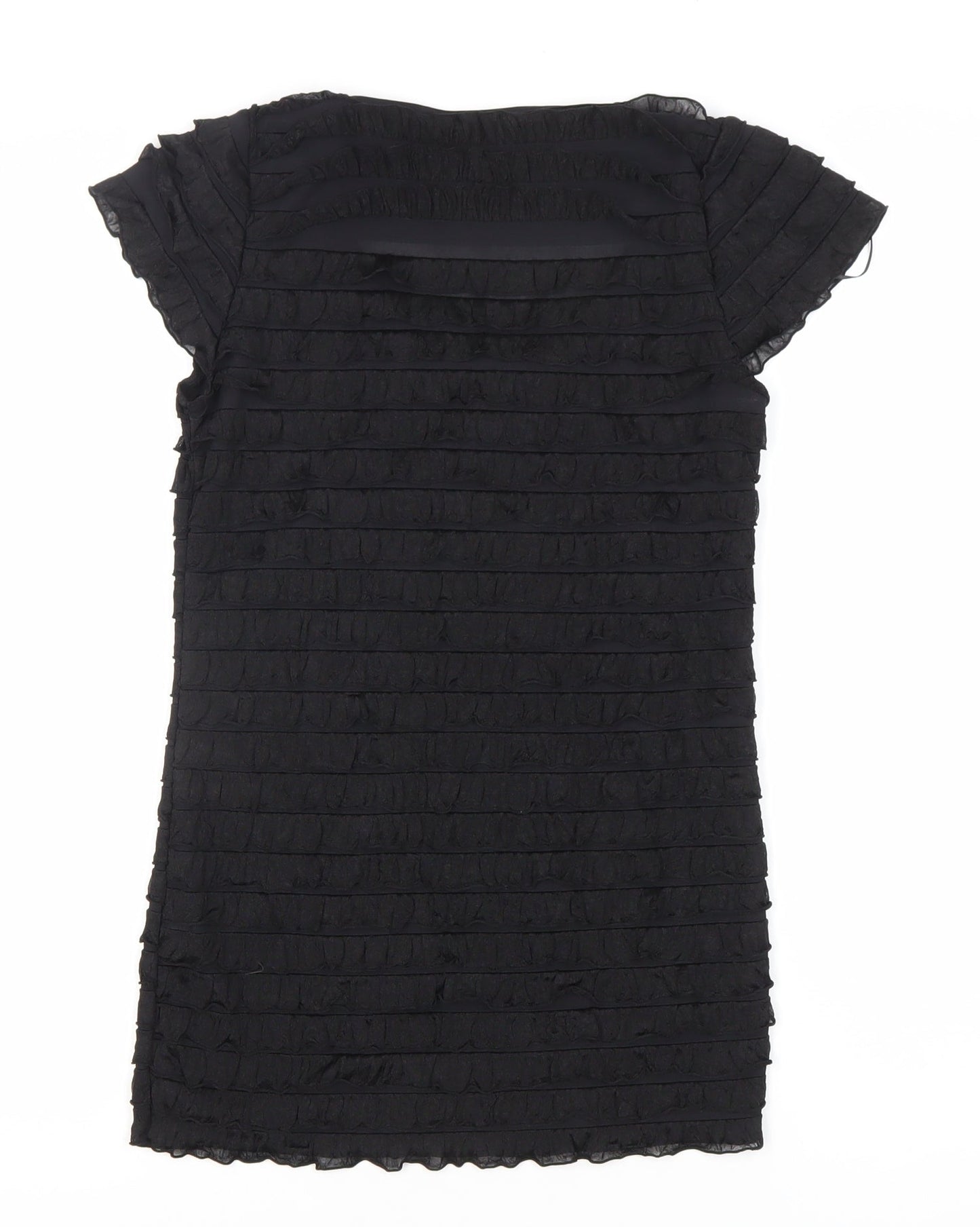 Womens UK Size 12 NEXT Black Basic T-Shirt